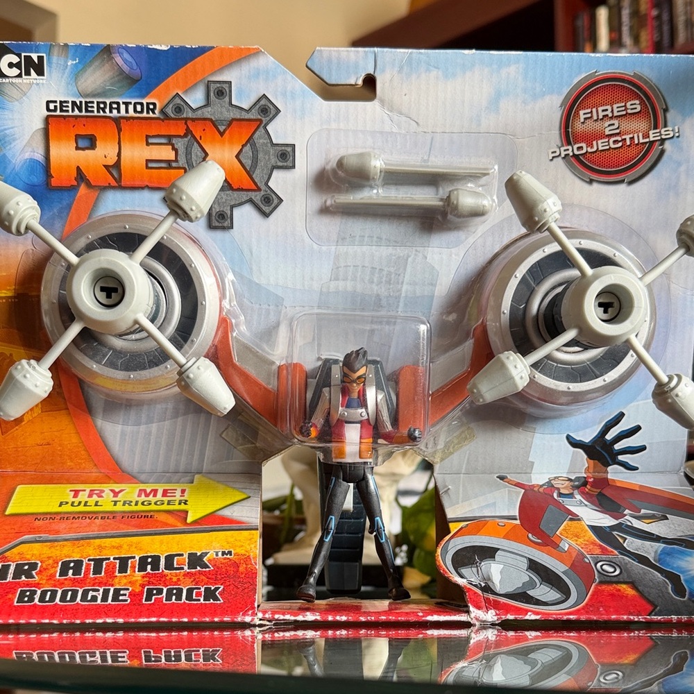 Generator Rex action Boogie Pack air attack Toy New 2010